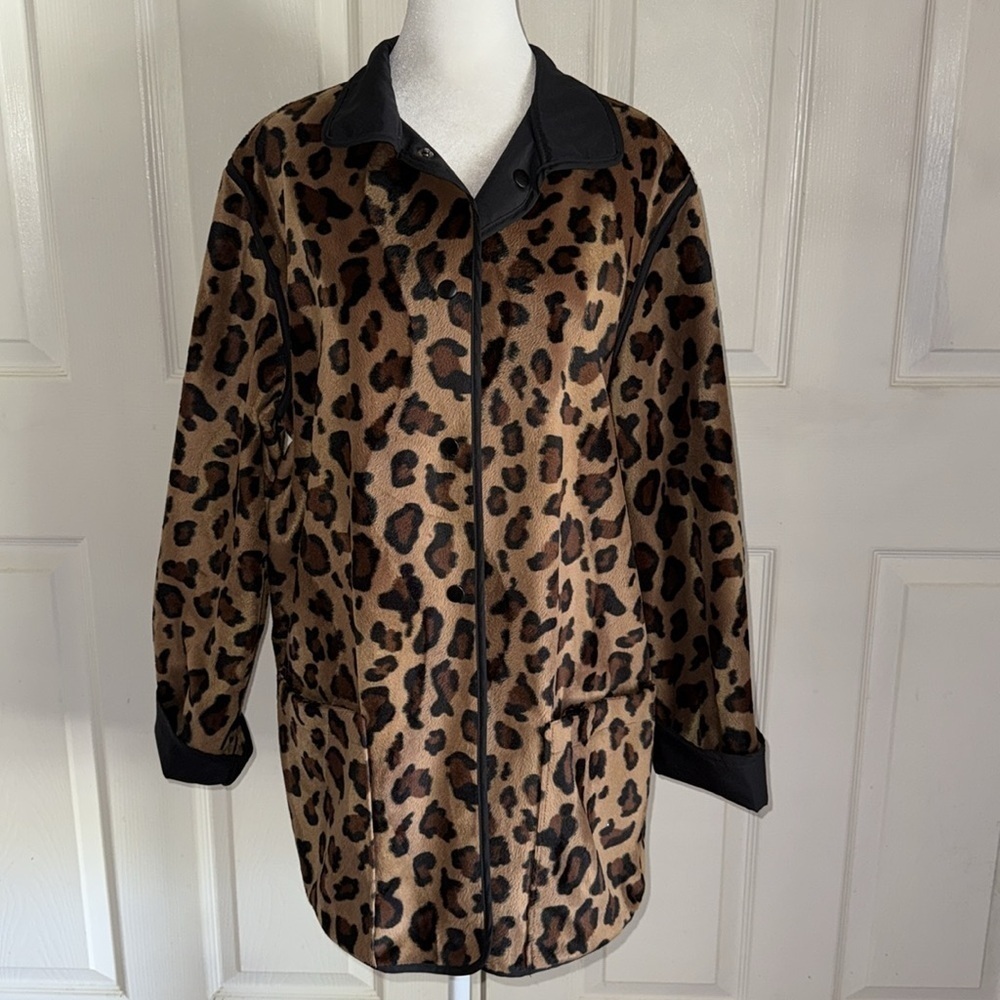 Drizzle D2 Black Faux Fur Lined Water Resistant Reversible Coat